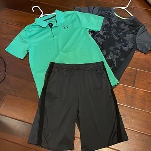 UnderArmour/Champion/Tek Gear Dri-fit Tshirts and Shorts